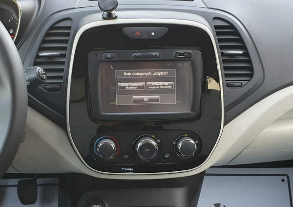 Renault Captur cena 44900 przebieg: 141387, rok produkcji 2018 z Warszawa małe 352